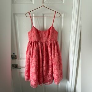 Corey Lynn Calter Anya Dress in Flower Mesh Size S